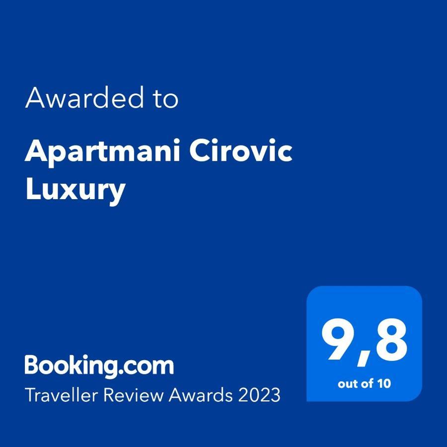 Apartmani Cirovic Luxury Χέρτσεγκ Νόβι Εξωτερικό φωτογραφία